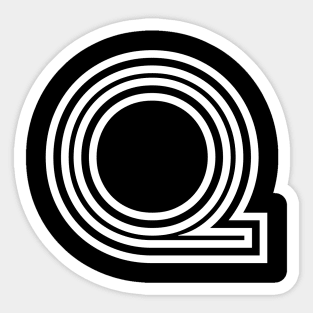 Letter Q Sticker